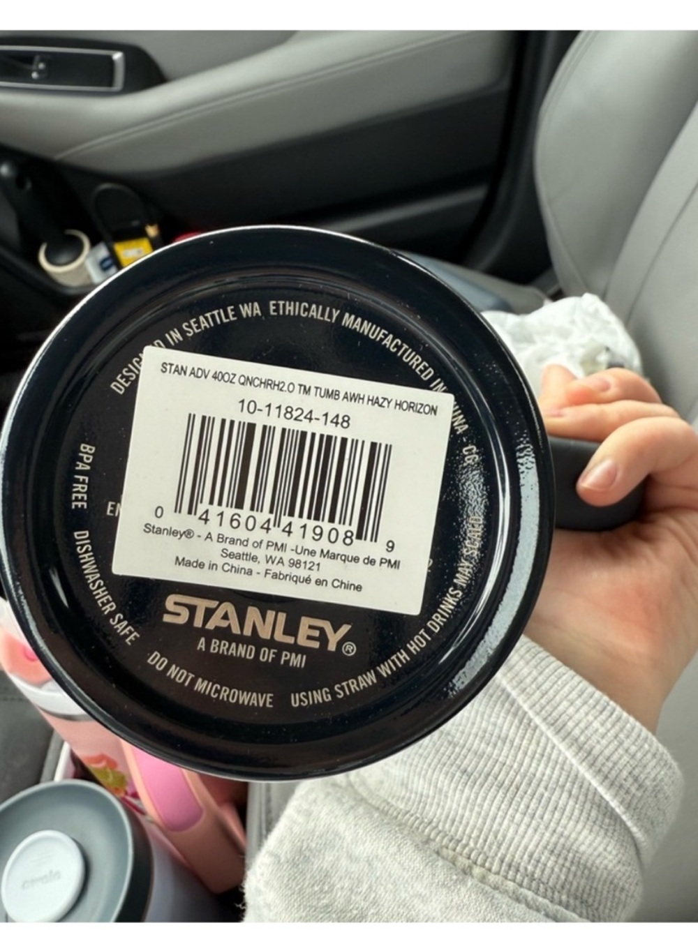 The Stanley 40oz REl Exclusive Hazy HorizonTumbler - Picture 4 of 6